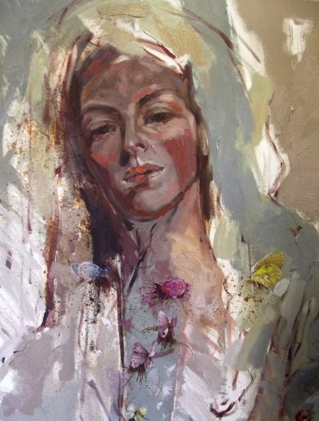 "İz" / 90 x 120 / Detay / Soner Göksay / 2012