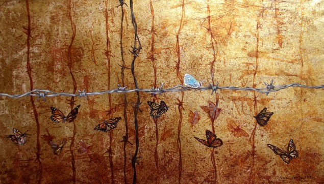 Soner Göksay /  "Sapkın" / Tuval üz.Yağlıboya / 80 x 110 cm / 2013