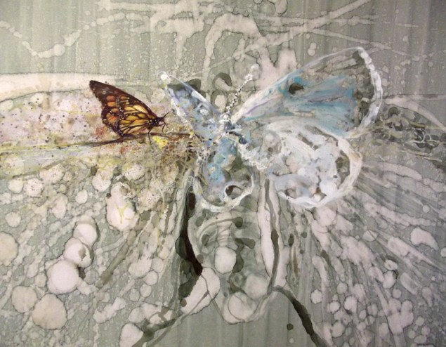 sÜREÇ ; Soner Göksay / Tuvale Yağlıboya / 110 x 110 cm. / 2013