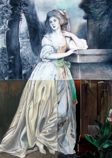 Öğrenci Çalışmaları için örnek ; Karakalem / Kuruboya / Guvaş / Kolaj Karışık Etüd