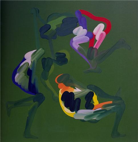 M.Ata / 130 x 130 cm / Tuvale Yağlıboya