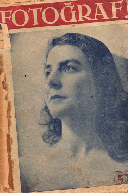 1.sayı kapak sayfası /Belkıs Fırat / Şehir Tiyatrosu Sanatçısı