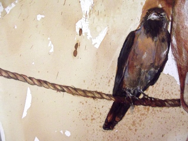 The Beginning-Detay ( Out of Fashion ) / Soner Göksay / 80 x 120 cm / Karışık Teknik / 2013