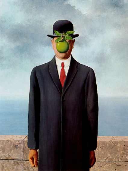 René Magritte / The Son Of A Man / 1964