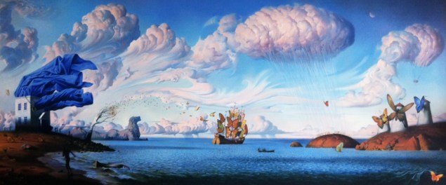 Vladimir Kush ( 1965-) / Rus Sürrealist / "Metamorfik Yolculuk"