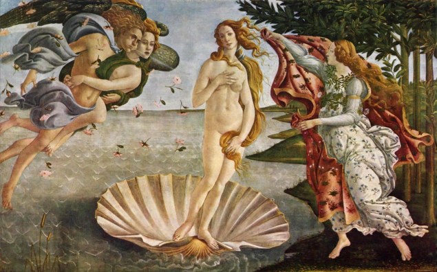 Sandro Botticelli / The Birth Of Venus / 1485