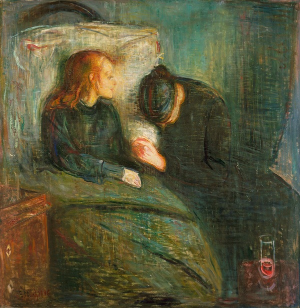 Munch / Hasta çocuk / Paris,2.versiyon /1896