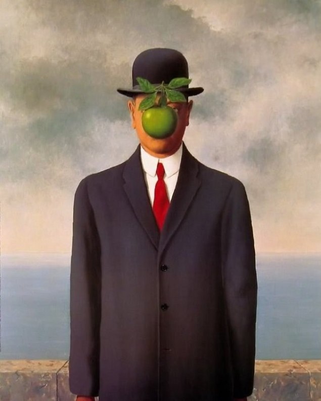 The Son of Man / Tuvale Yağlıboya /  116 x 89 cm / 1964